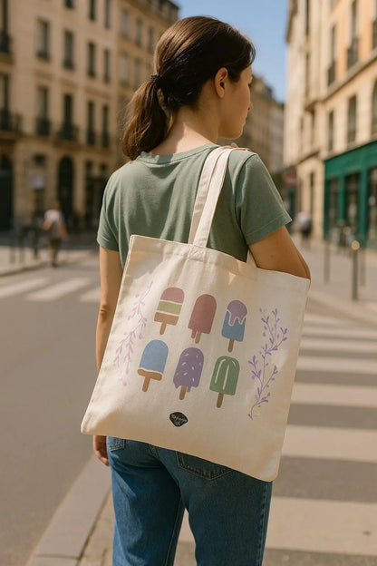UV-Reactive "Melting Warning" Tote Bag VirtudSee