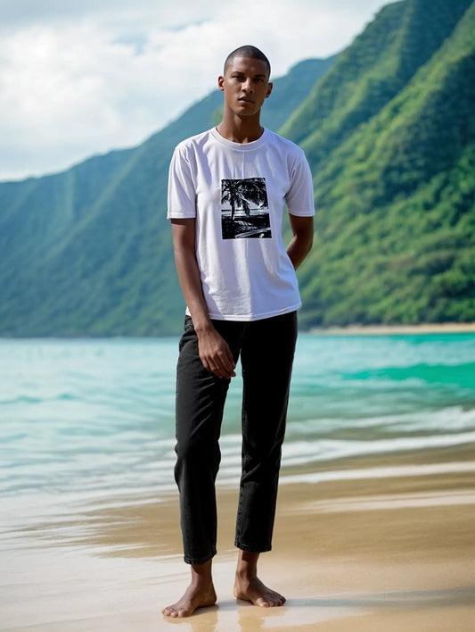 Palm Shadow Artistry Tee VirtudSee